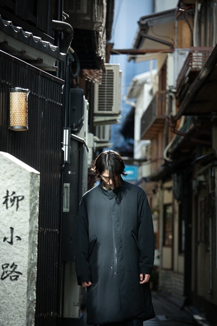 OVERCOAT [ オーバーコート ] Wool Gabardine Mods Coat With Batting