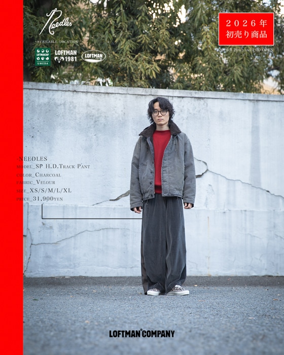 2026 初売り商品 | NEEDLES H.D. Track Pant-C/PE Velour】