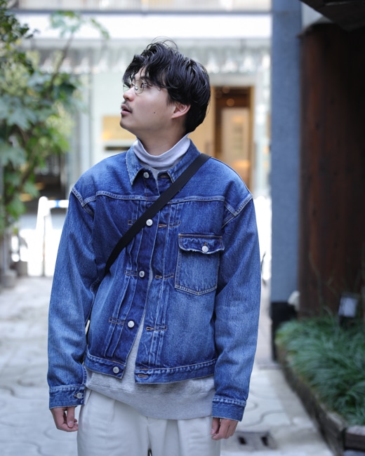 CIOTA 本藍スビン13.5ozシングルP デニムジャケット