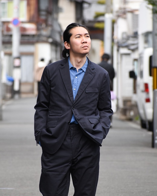 ENGINEERED GARMENTS Andover Jacket [Dk.Navy(High Count Twill)]