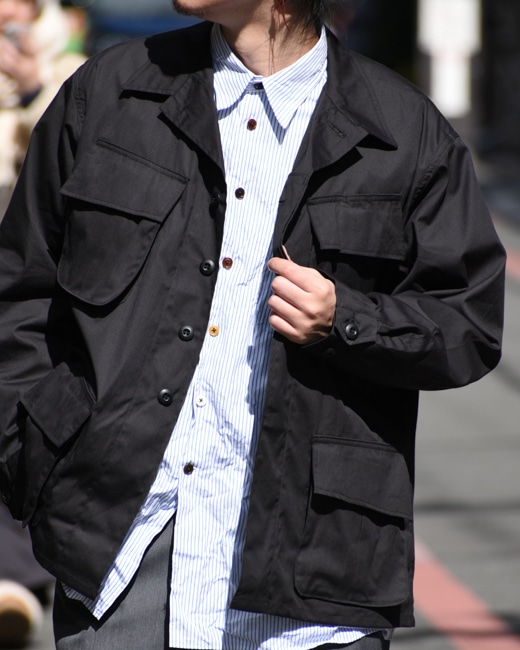 CIOTA LOFTMAN別注 Jungle Fatigue Jacket [Black]