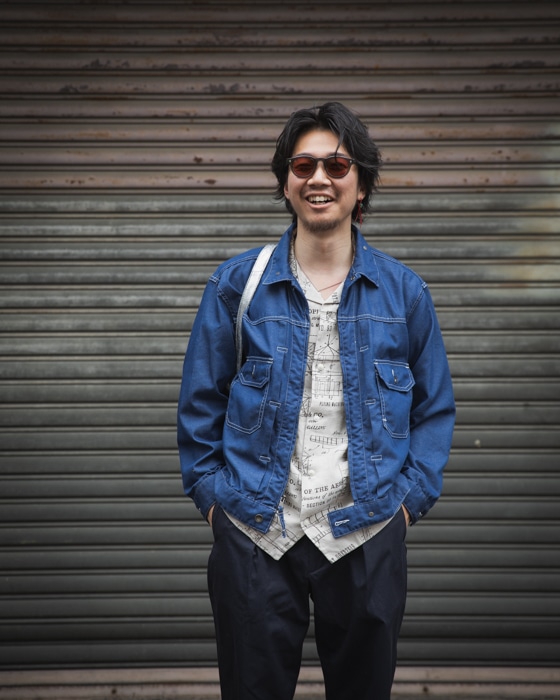 ENGINEERED GARMENTS Trucker Jacket [CP Denim]