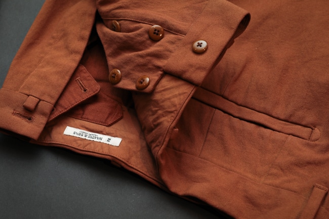 MAATEE&SONS 俺のCHINO-PAN 春夏 [薄BEIGE/REDDISH BROWN]