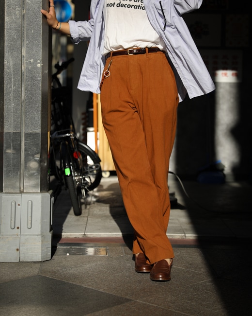 MAATEE&SONS 俺のチノパン 春夏 [Reddish Brown]