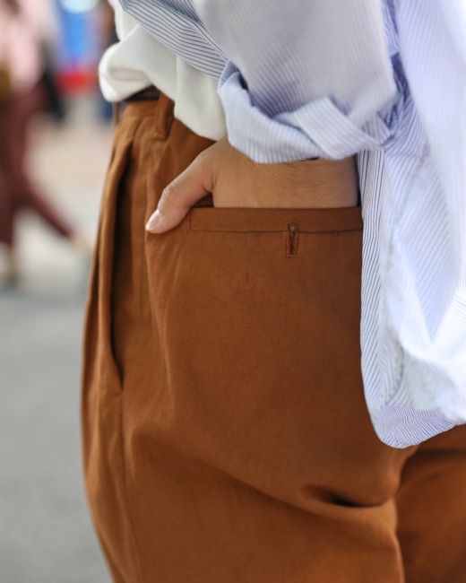 MAATEE&SONS 俺のチノパン 春夏 [Reddish Brown]