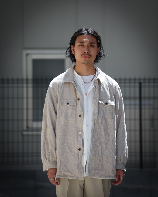 The crooked Tailor Chore jacket 1920's [greige]