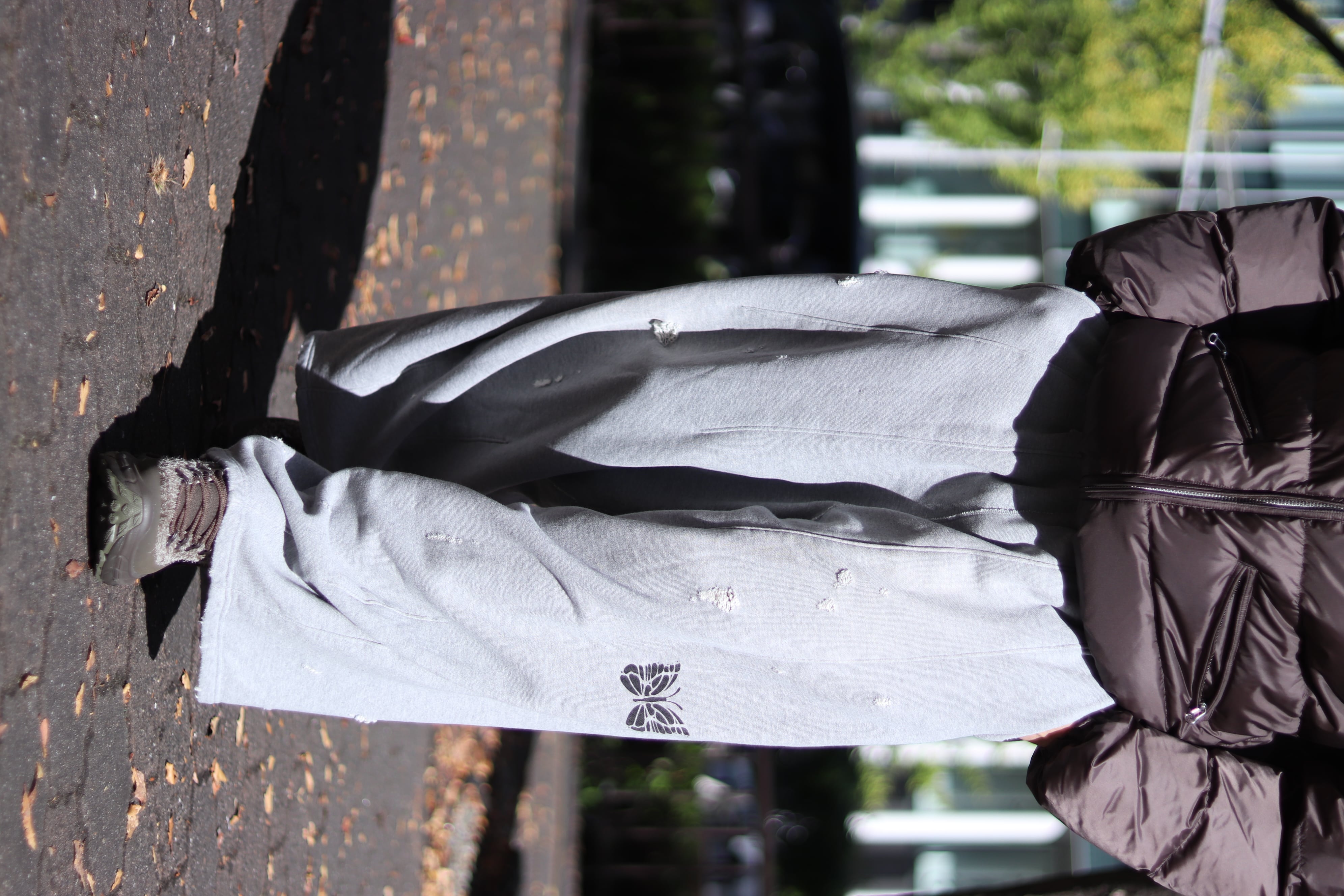 NEEDLES DECONSTRUCTED H.D. SWEAT PANTS