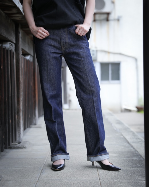 AURALEE Hard Twist Denim 5P Pants [Indigo]