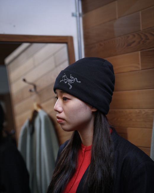 ARC'TERYX Embroidered Bird Toque [Black Sapphire]