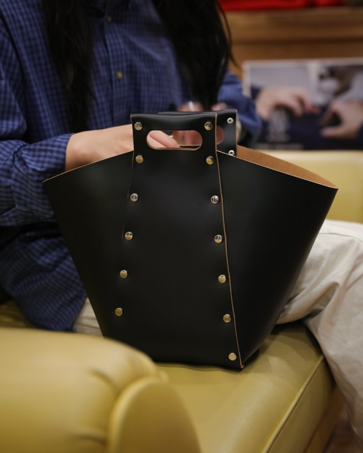 Hender Scheme Assemble Pyramid Bag M