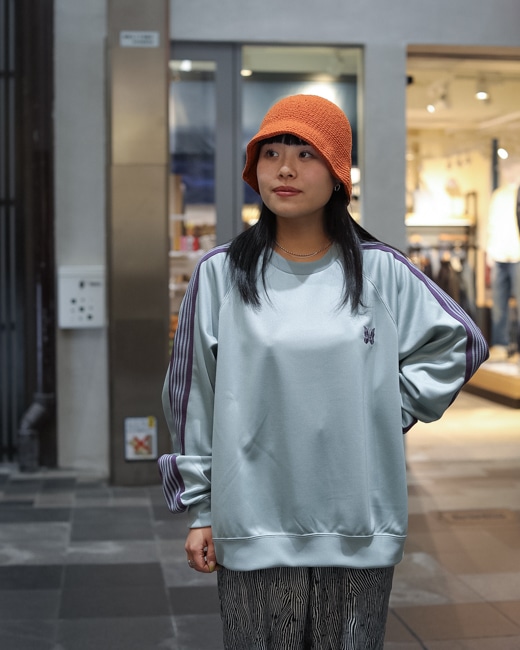 NEEDLES Track Crew Neck Shirt(Poly Smooth) [2025SS]