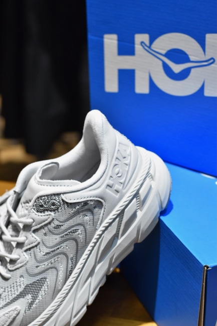 HOKA ONEONE/ホカオネオネ Clifton LS [Stardust×Galaxy Gray]