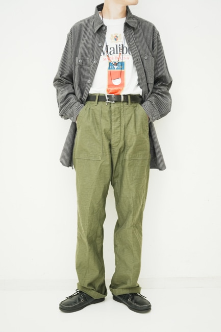 orSlow/オアスロウ Vintage Fit Fatigue Pants [Dark Olive]