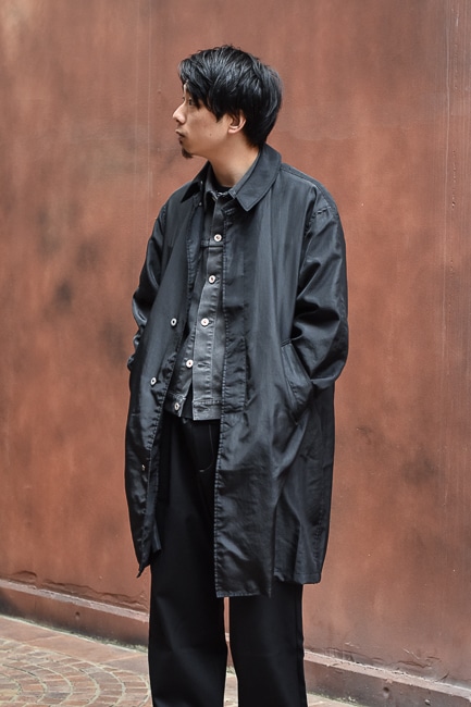 POST O'ALLS [USN Utility Coat -metallic taffeta-]