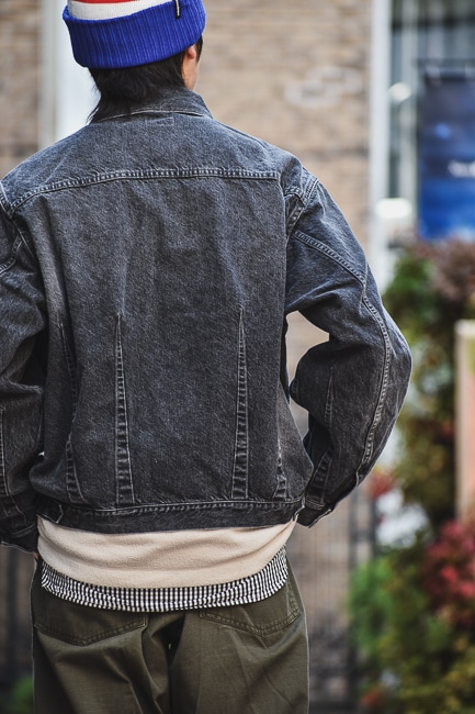 NEEDLES [Darts Bottom Jean Jacket -Black-]