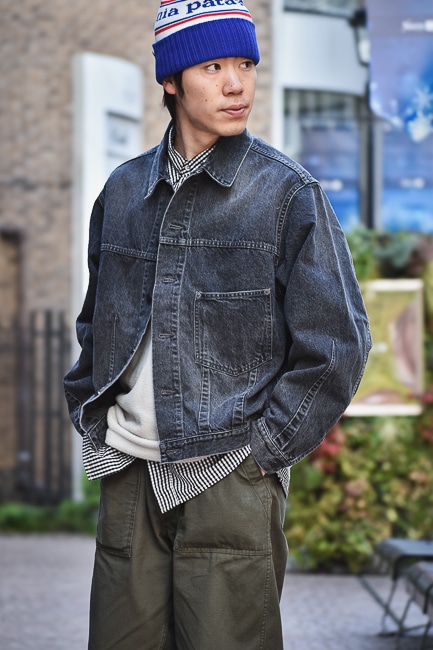 NEEDLES [Darts Bottom Jean Jacket -Black-]