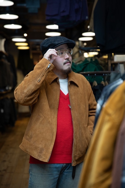 SEVEN BY SEVEN/セブンバイセブン Suede Leather Riders Jacket 20241230