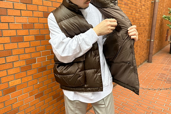 DAIWA PIER39/ダイワピア39】Tech Backpacker Down Vest