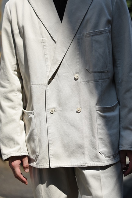 KAPTAIN SUNSHINE/キャプテンサンシャイン】DB Take Easy Jacket&Trousers