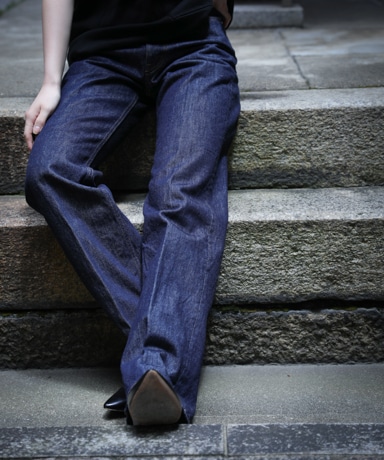 Hard Twist Denim 5P Pants(28(MEN) Indigo/インディゴ): AURALEE