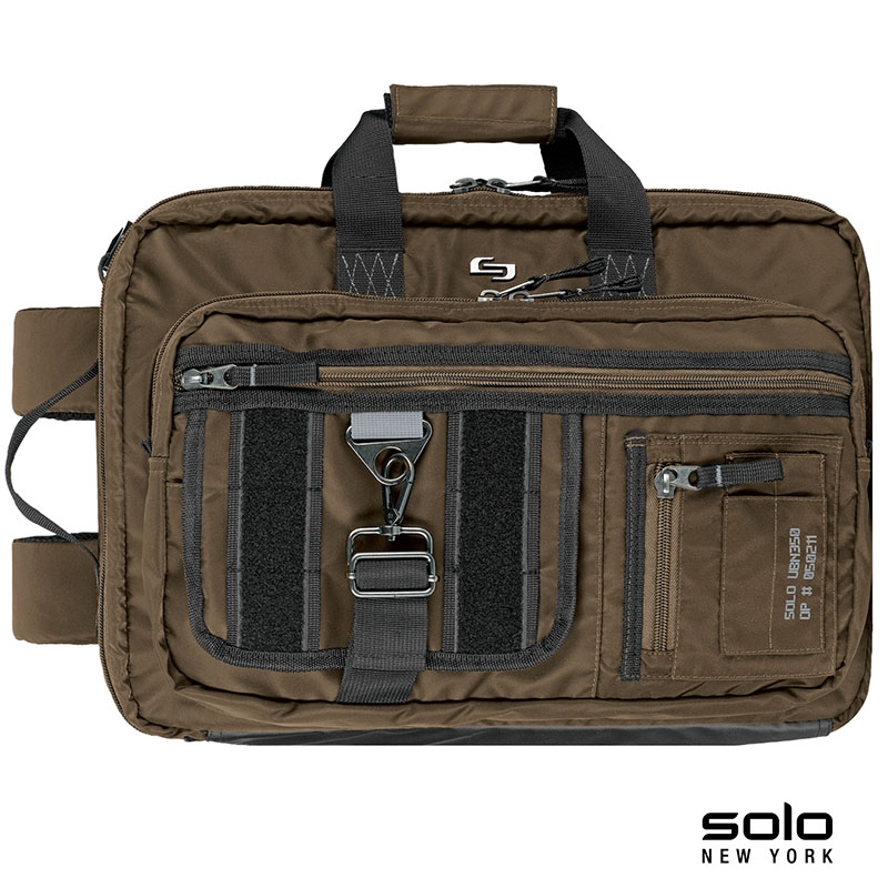 Solo New York Zone Briefcase Backpack Hybrid - KL2031 | Logomark