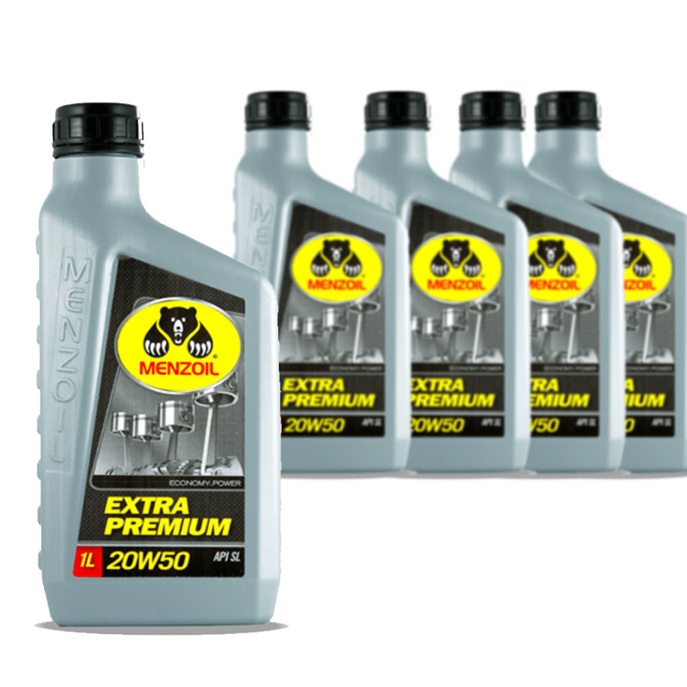 5 Litros De Óleo Motor 20w50 Extra Premium Mineral Zafira 2001 A