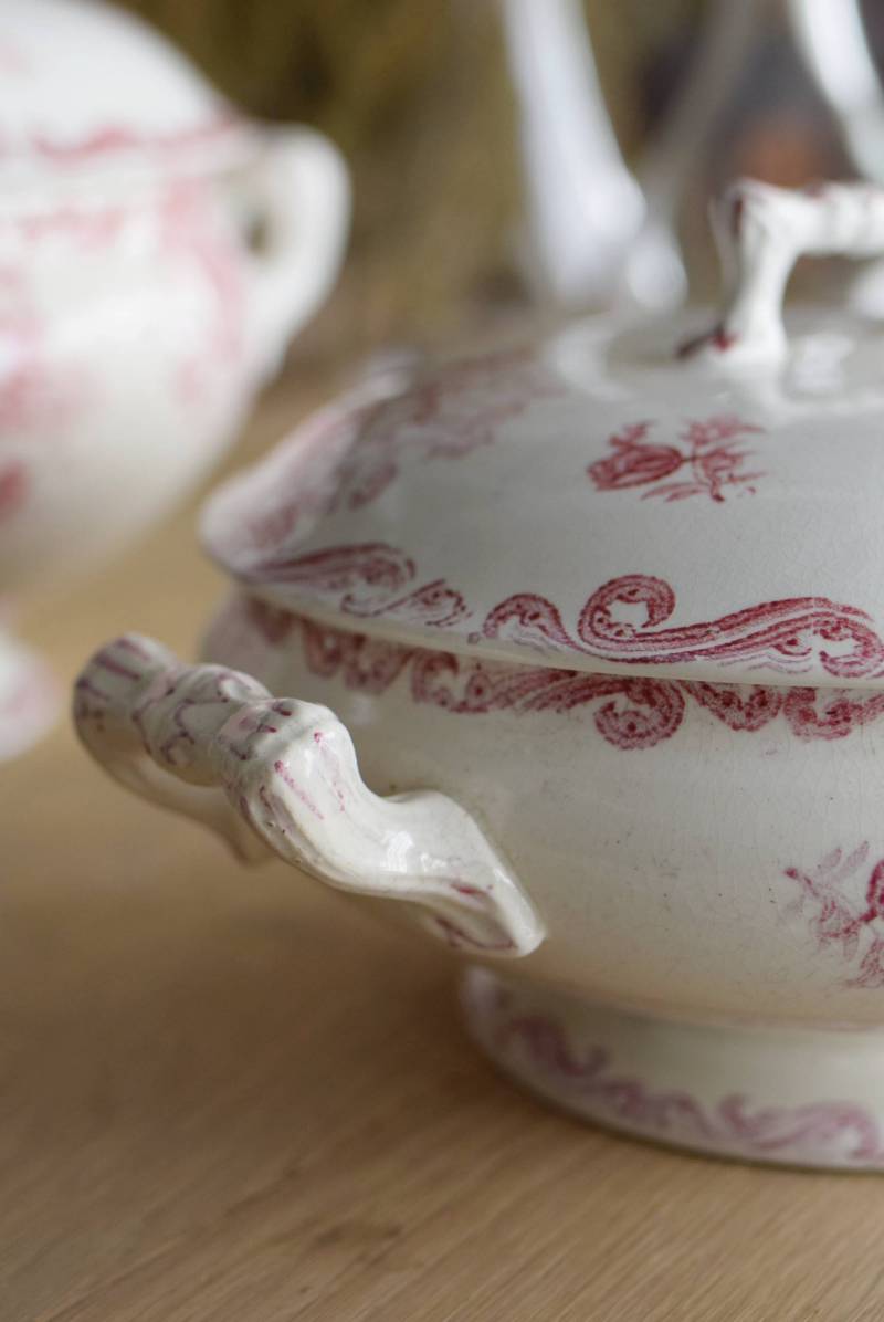 フランスアンティーク食器 レギュミエール.PAVOTS テーブルウェア