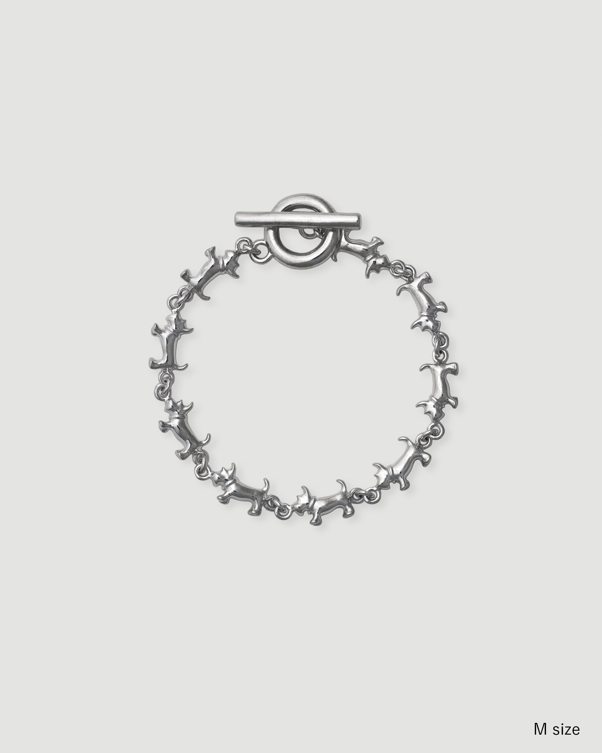 schnauzer chain bracelet 01｜LORO(ロロ)公式通販