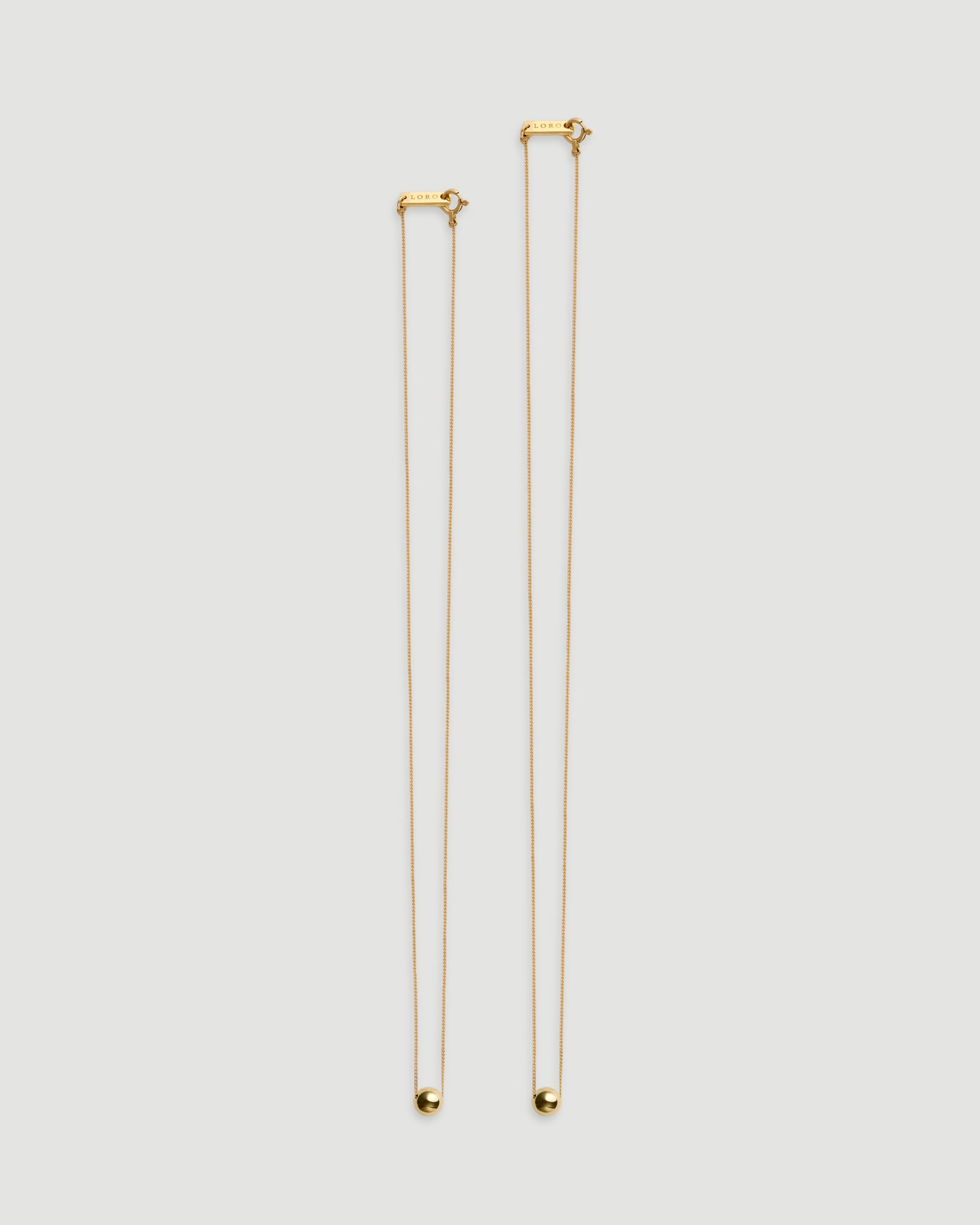 LO necklace 02 K18｜LORO(ロロ)公式通販