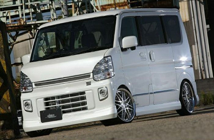 SHINKE】エブリイワゴン用ユーロボンネット DA17W系用 │カスタム