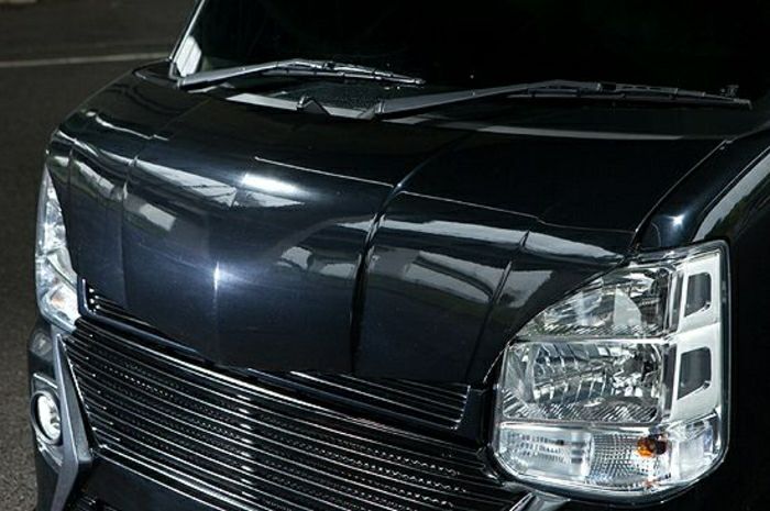 SHINKE】エブリイワゴン用ユーロボンネット DA17W系用【ジュファーレ