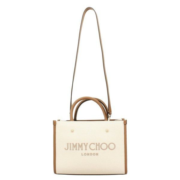 ジミーチュウ トートバッグ レディース VARENNE S TOTE ホワイト Jimmy
