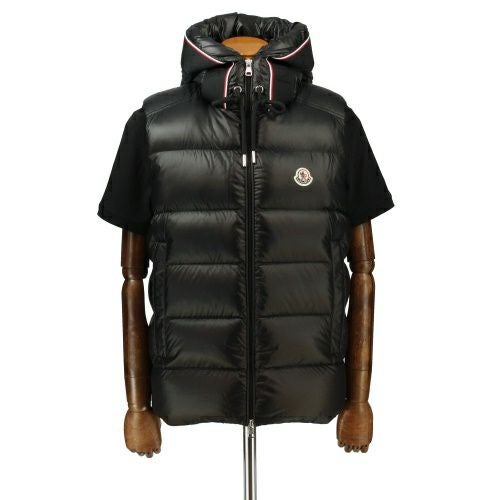モンクレール ダウンベスト メンズ LUIRO ブラック MONCLER 1A000 46