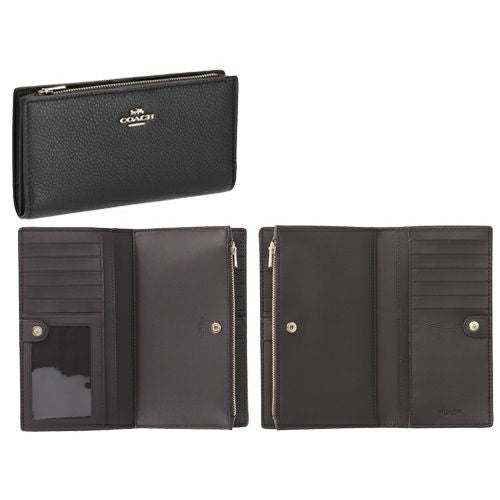 コーチ アウトレット 長財布 レディース ブラック COACH OUTLET C8329