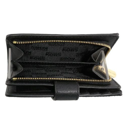 マイケルコース 二つ折り財布 レディース ブラック MICHAEL KORS