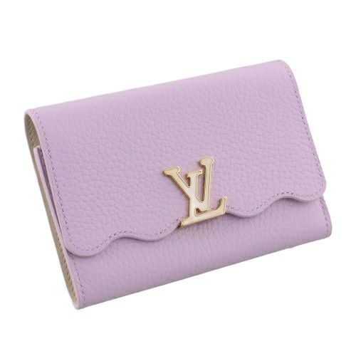 ルイヴィトン 三つ折り財布 レディース ポルトフォイユ・カプシーヌ