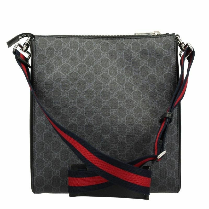 グッチ GUCCI ショルダーバッグ メンズ GGスプリーム ブラック 474137