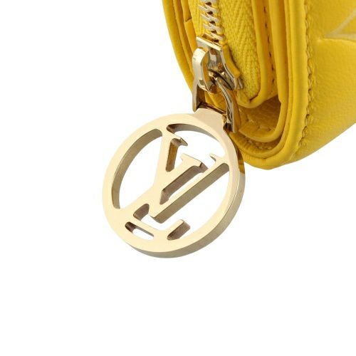 ルイヴィトン 二つ折り財布 モノグラム ポルトフォイユ・ルー イエロー