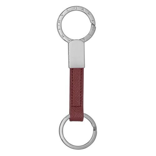 ブルガリ キーリング キーホルダー レディース メンズ ブラウン