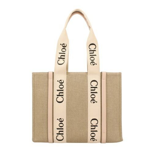 クロエ トートバッグ レディース ウッディ WOODY MEDIUM TOTE ブラウン
