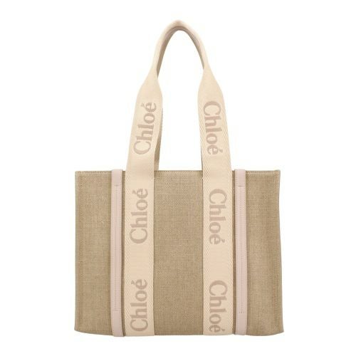 クロエ トートバッグ レディース ウッディ WOODY MEDIUM TOTE ブラウン
