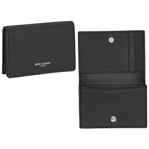 サンローラン カードケース 名刺入れ メンズ ブラック SAINT LAURENT