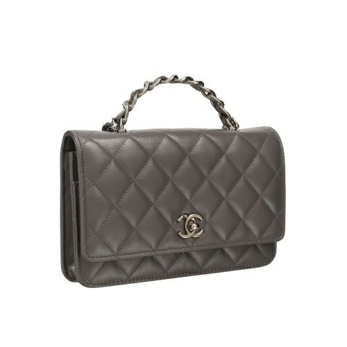 シャネル ショルダーバッグ レディース グレー CHANEL AP3645 B14291