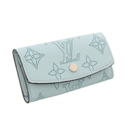 ルイヴィトン キーケース レディース マヒナ ミュルティクレ4 ブルー