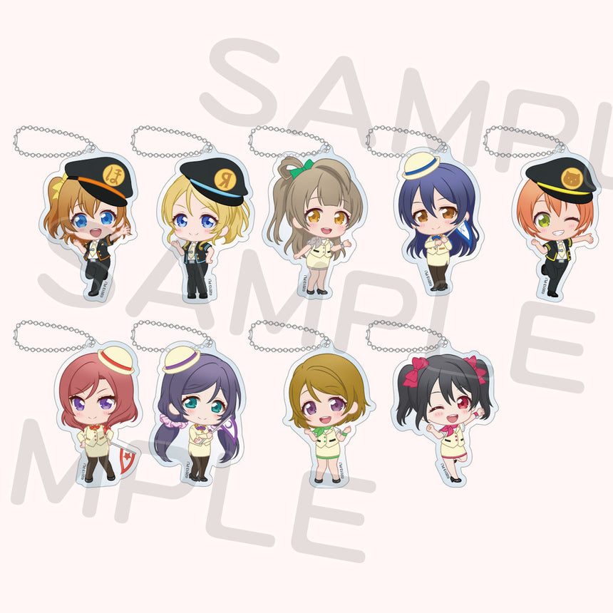 トレーディングアクリルキーホルダー「μ's」（全9種）＜受付期間：～12