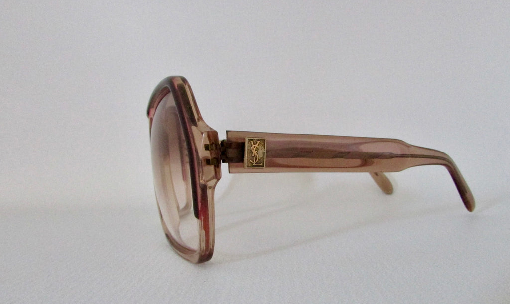 YVES SAINT LAURENT 70s Oversized Gradient Sunglasses Frames – Love