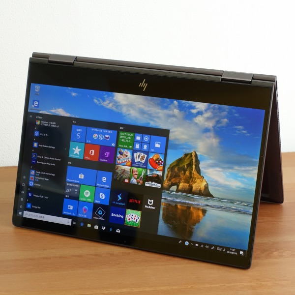 HP ENVY x360 13-ar0000(2019年モデル/旧モデル)レビュー/コスパに優れ