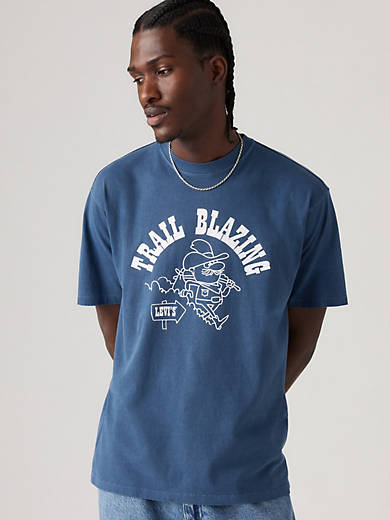 Graphic Vintage Fit T-shirt - Blue | Levi's® US
