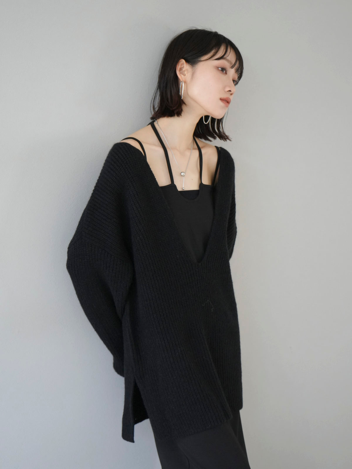 Butcher Products ウールリブ編みニット 42 ブラック 楽天市場