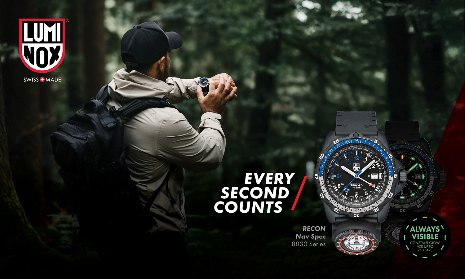 RECON NAV SPEC 8830 SERIES | Luminox ルミノックス公式サイト